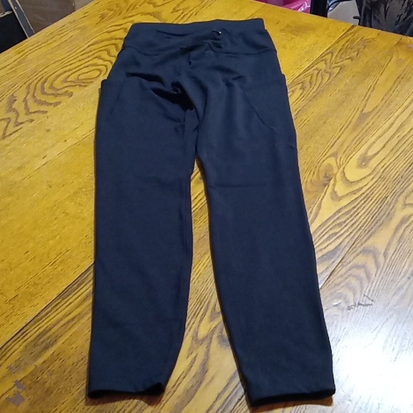 HALARA Women Leggings XS Extra Small New Exercise WORKOUT ATHLETIC BLACK - Picture 6 of 7